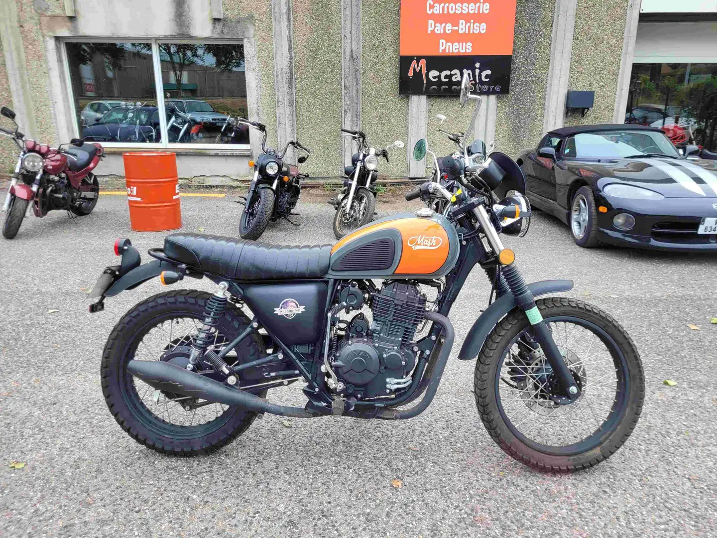 Mash Scrambler 400 / 2016 / 3980 Kms Szary - 2