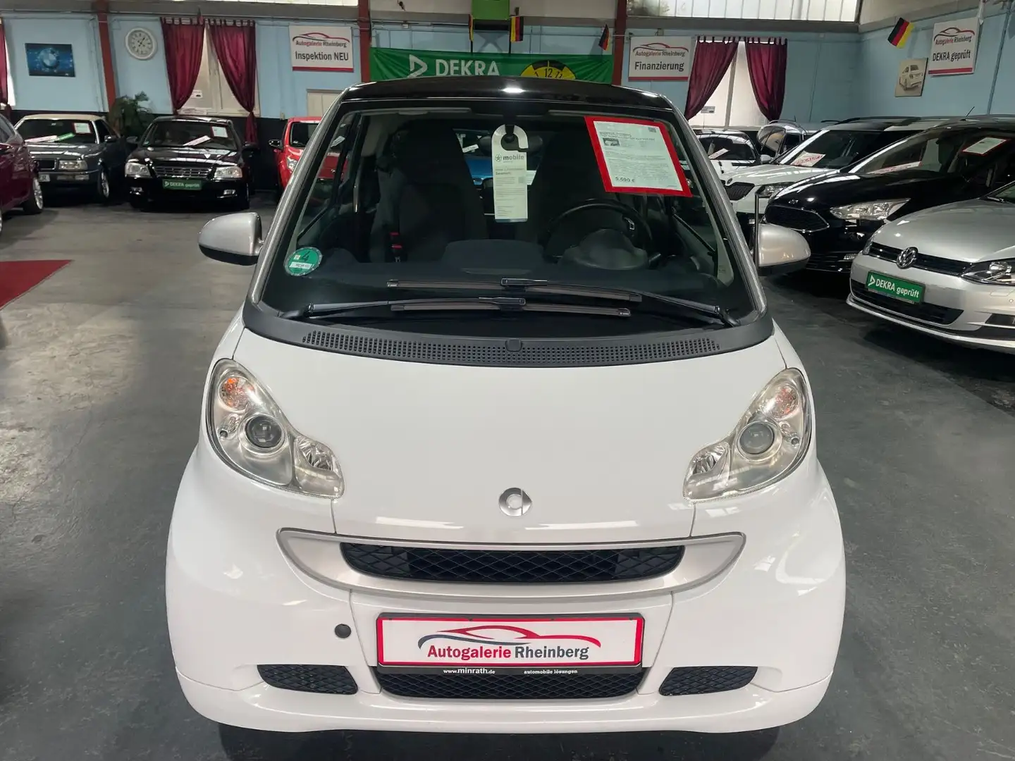 smart forTwo coupé 1.0*TOP*KLIMA*ALLWETTER*ALU*TÜV NEU Weiß - 2
