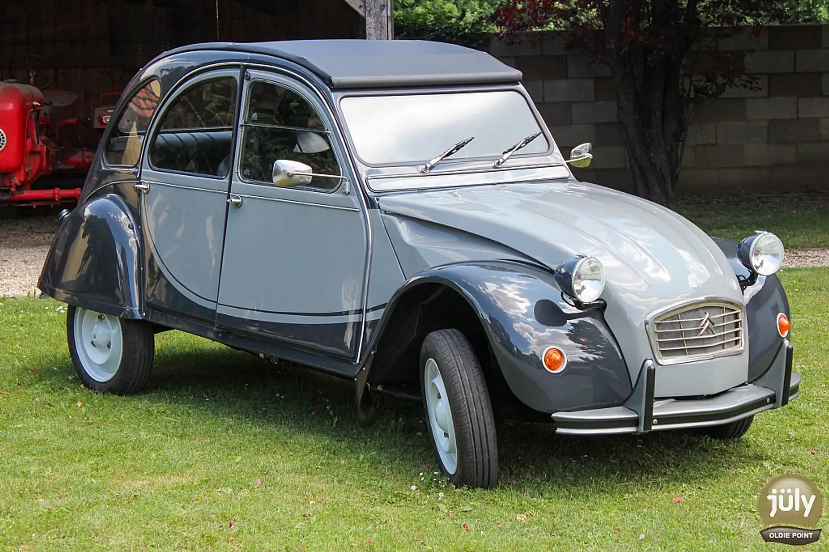 Citroen 2CV 6 Spezial - frisch restaurierte Ente im Charles... Gris - 1