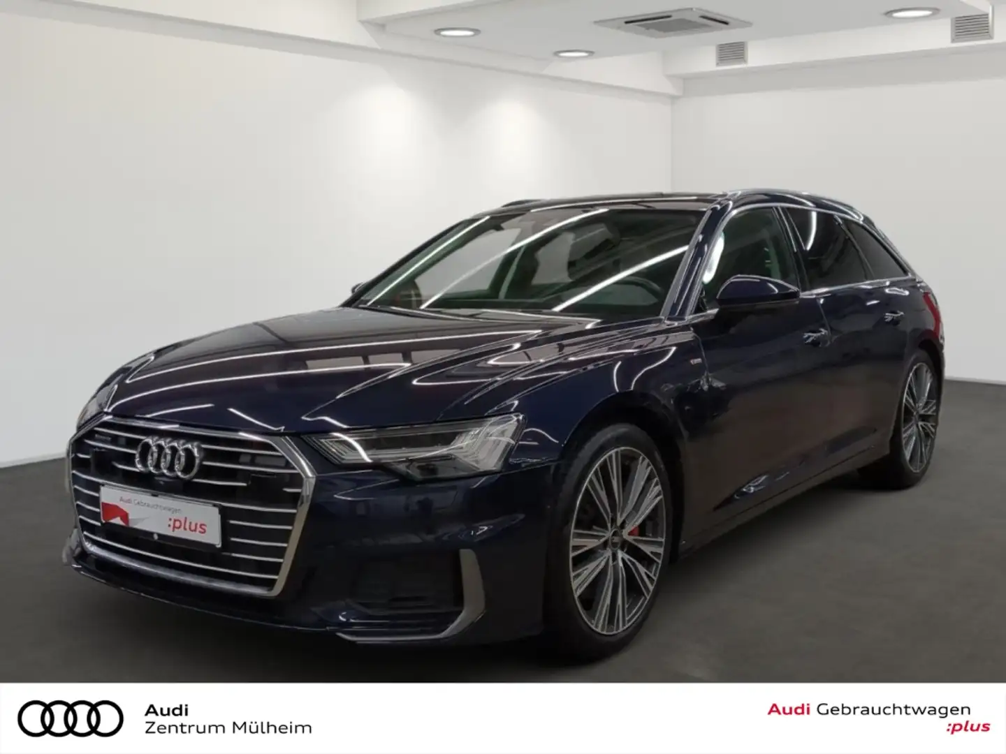 Audi A6 Avant 55 TFSI e Navi Pano Matrix LED virtual ACC Blau - 1