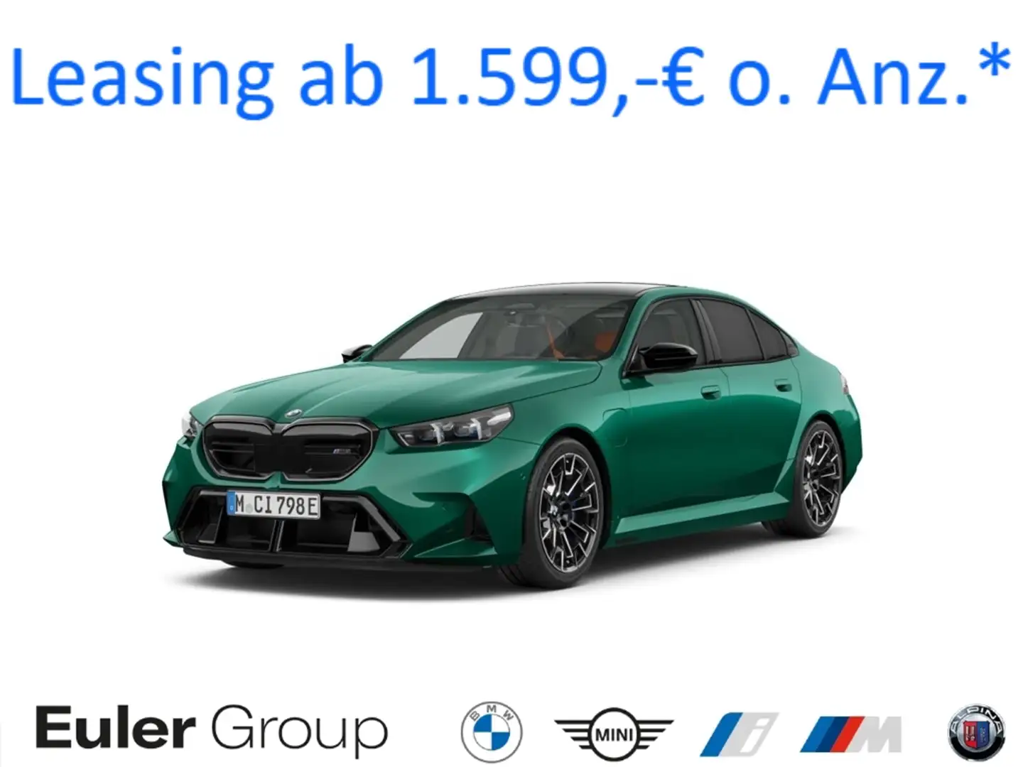 BMW M5 M-Carbon-Ext. B&W Carbon-Keramik-Bremse MF-Sitze b Grün - 1