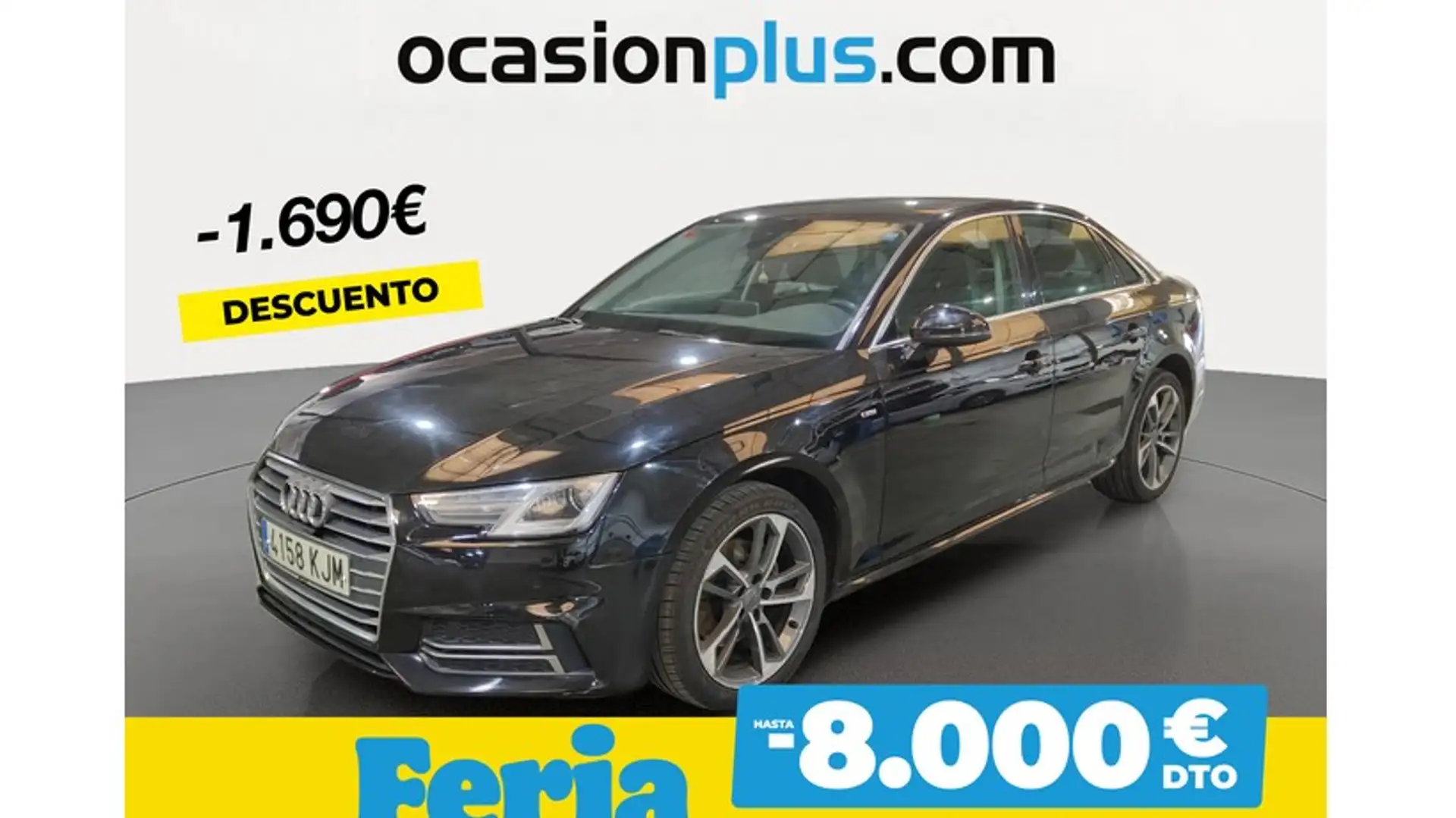 Audi A4 2.0TDI S line edition 110kW Noir - 1