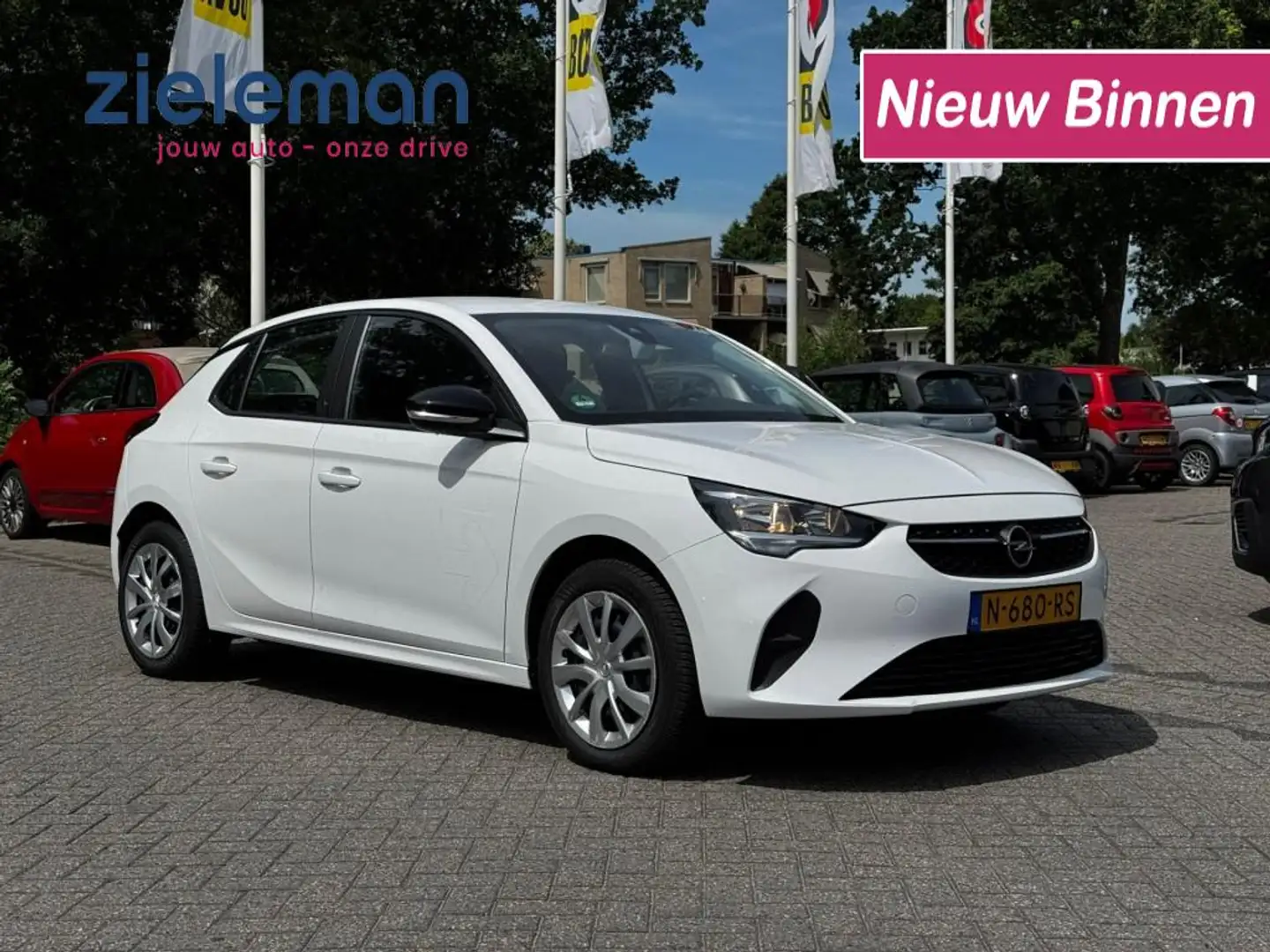 Opel Corsa-e Edition 50 kWh 3 Fase - Carplay, Cruise, Clima Wit - 1