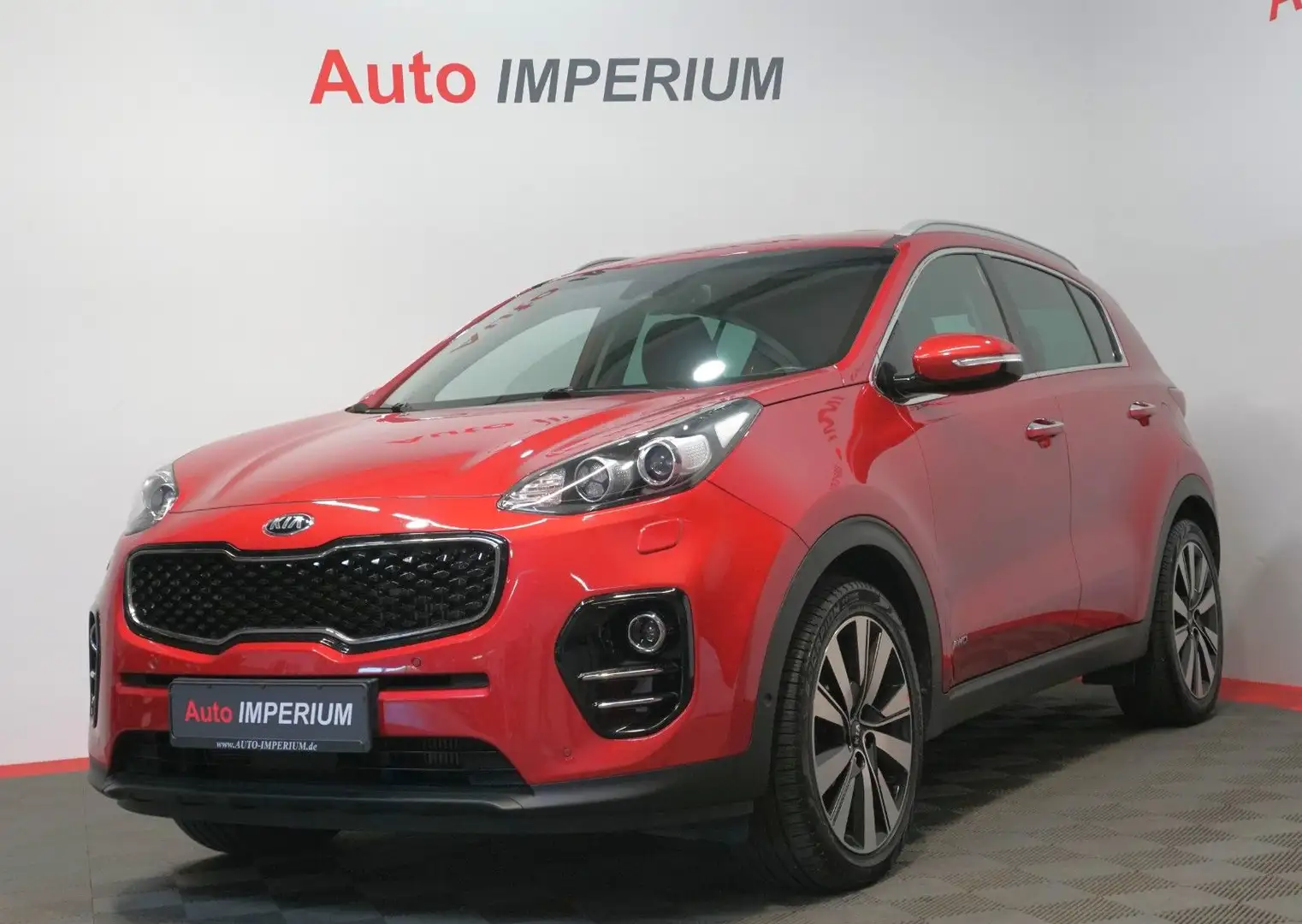Kia Sportage Spirit 4WD*AHK*RfK*DAB*Bi-Xenon-Scheinw Rot - 1
