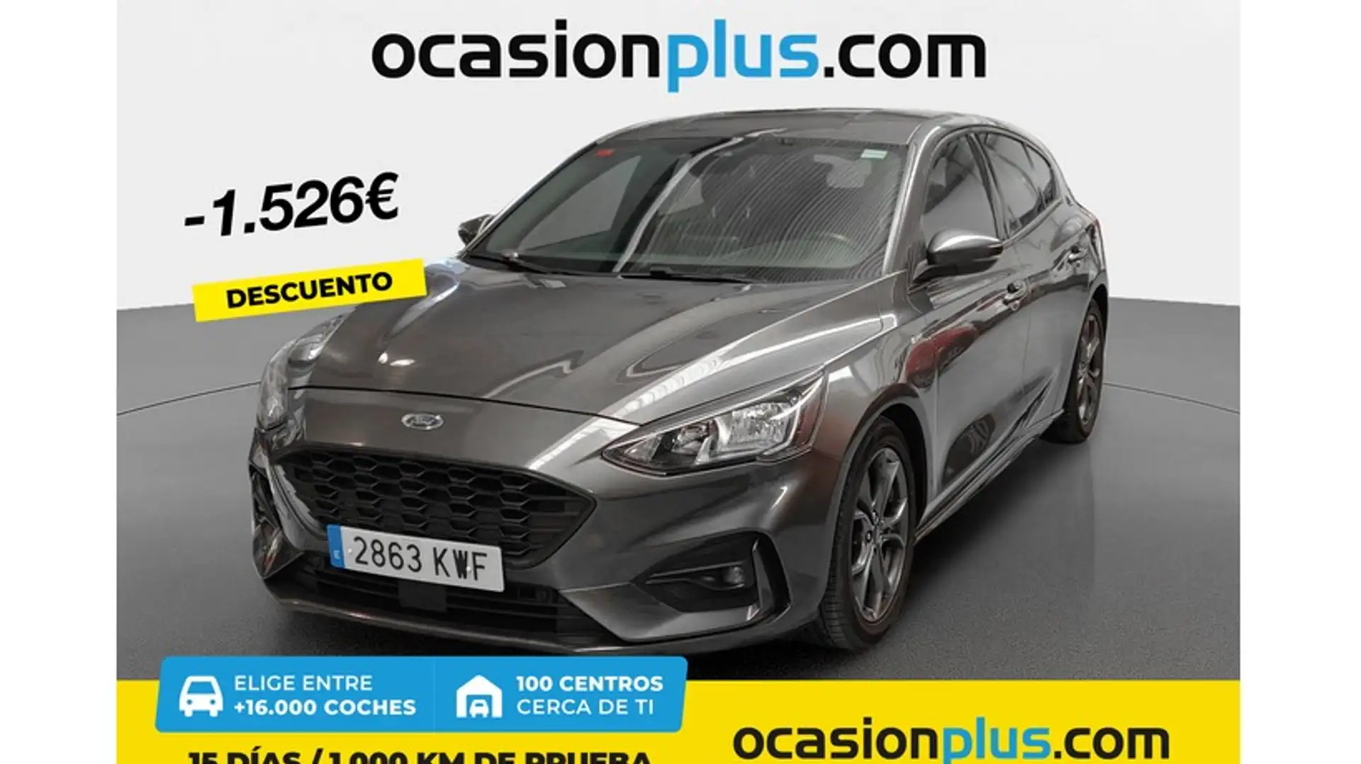 Ford Focus 1.5Ecoblue ST Line Aut. 120 Grau - 1