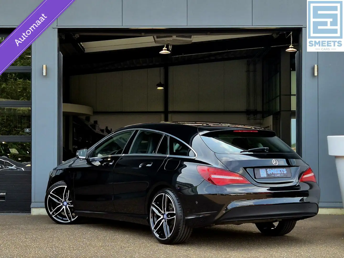 Mercedes-Benz CLA 180 Shooting Brake Automaat |H.leer|Navi Zwart - 2
