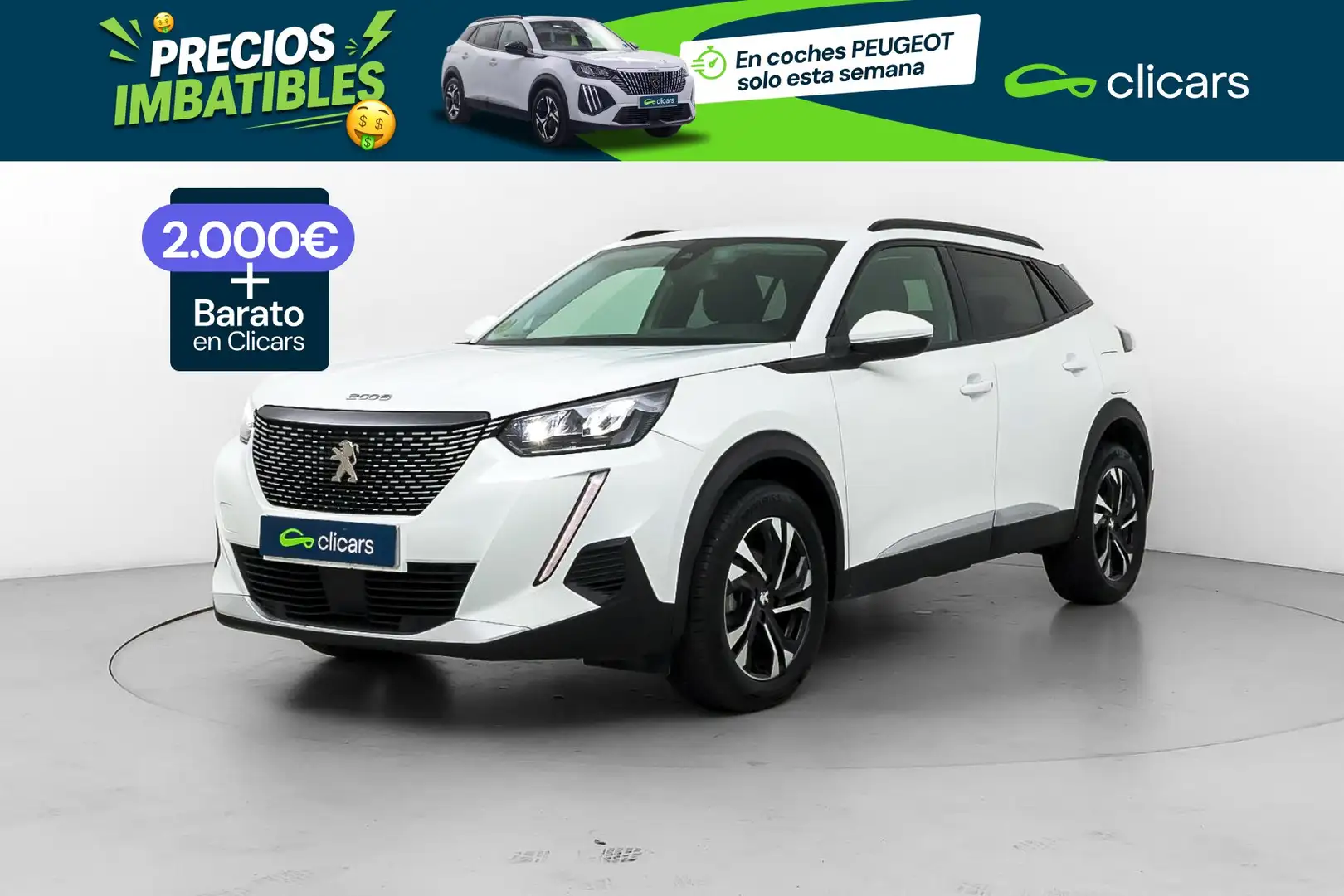 Peugeot 2008 1.5BlueHDi S&S Allure 110 Blanco - 1