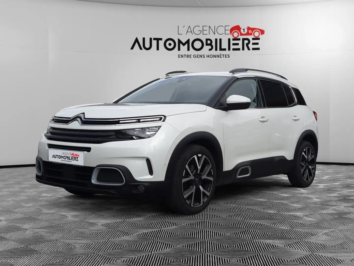Citroen C5 Aircross 1.5 BlueHDi Feel S/ Garantie 12 Mois Blanc - 1