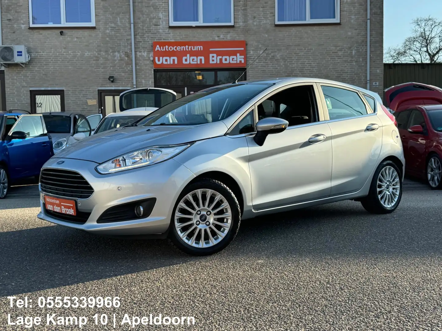 Ford Fiesta 1.0 EcoBoost Titanium X 101Pk 5Drs Climate Ctr Sto Argento - 1