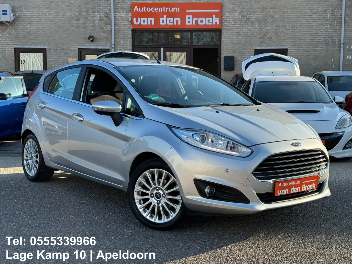 Ford Fiesta 1.0 EcoBoost Titanium X 101Pk 5Drs Climate Ctr Sto Argento - 2