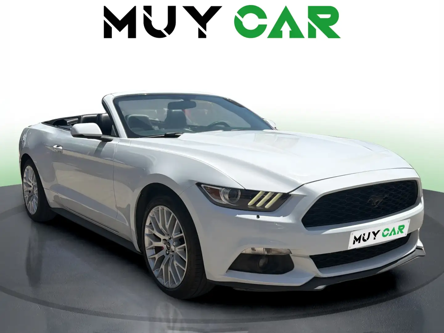 Ford Mustang Convertible 2.3 EcoBoost Aut. Blanco - 1