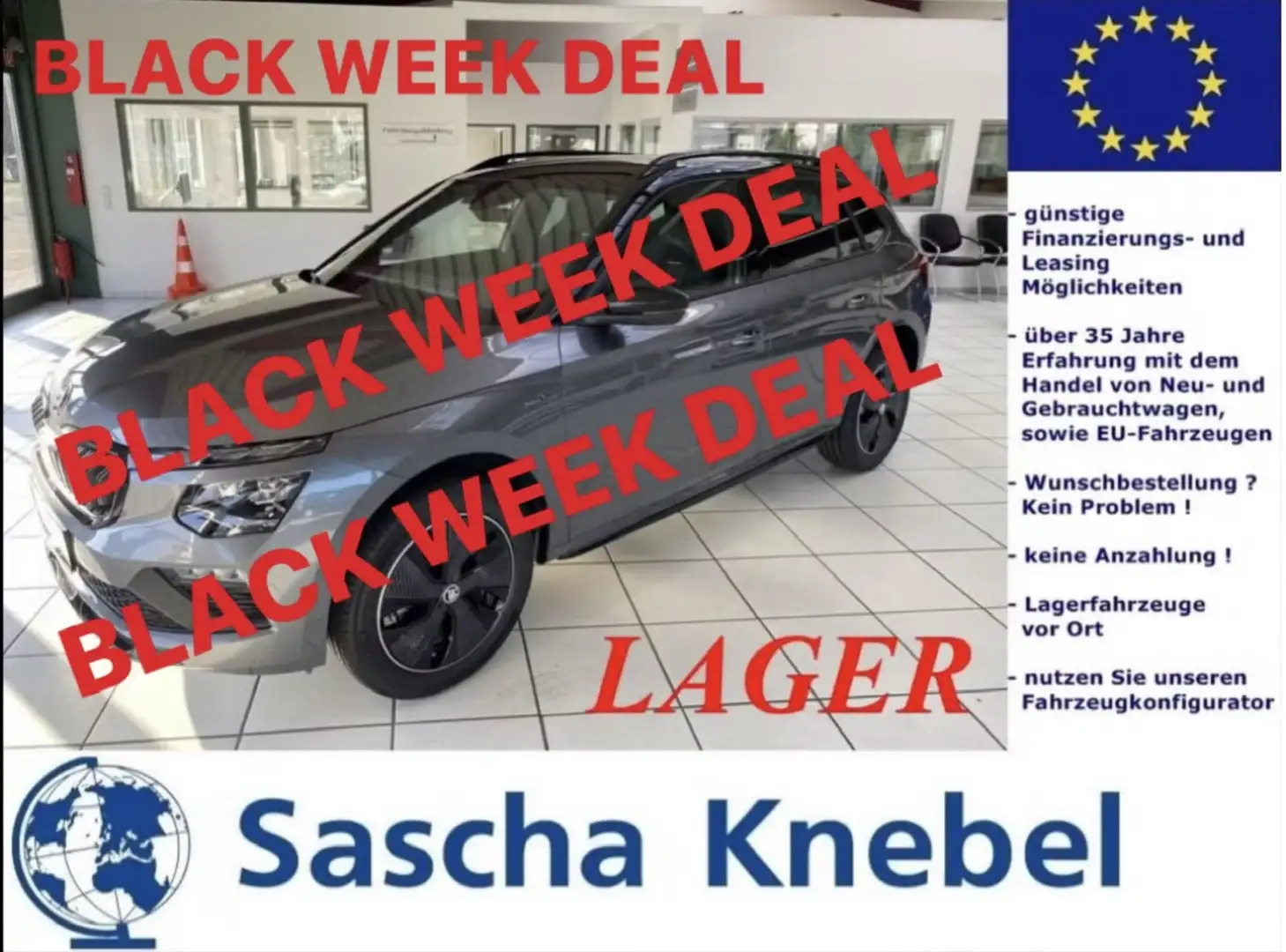 Skoda Kamiq 1.5 TSI ACT DSG Monte Carlo BLACK WEEK DEAL Grigio - 1
