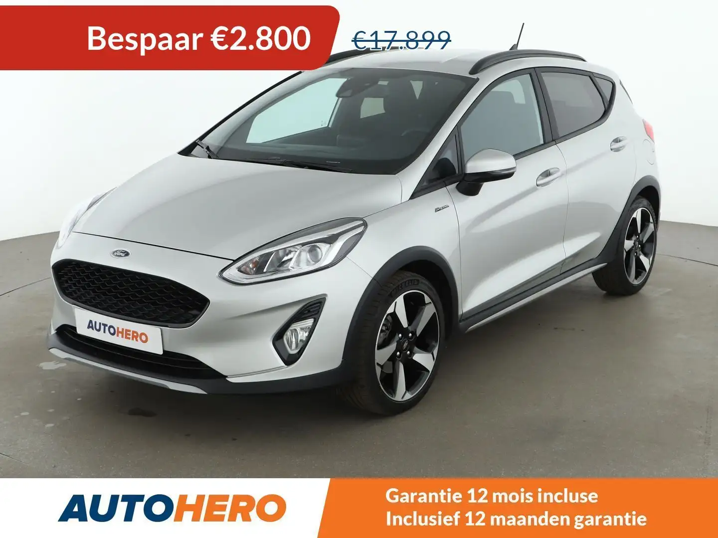 Ford Fiesta 1.0 EcoBoost Active X Argent - 1