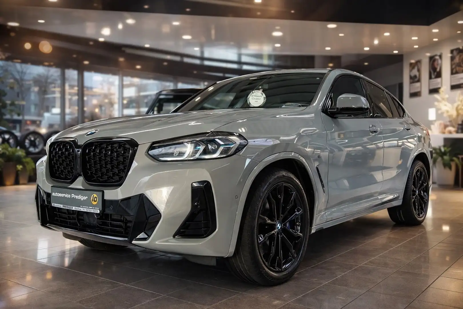 BMW X4 xDrive 30 d M Sport+Head-Up+Standheizung+AHK Gris - 1