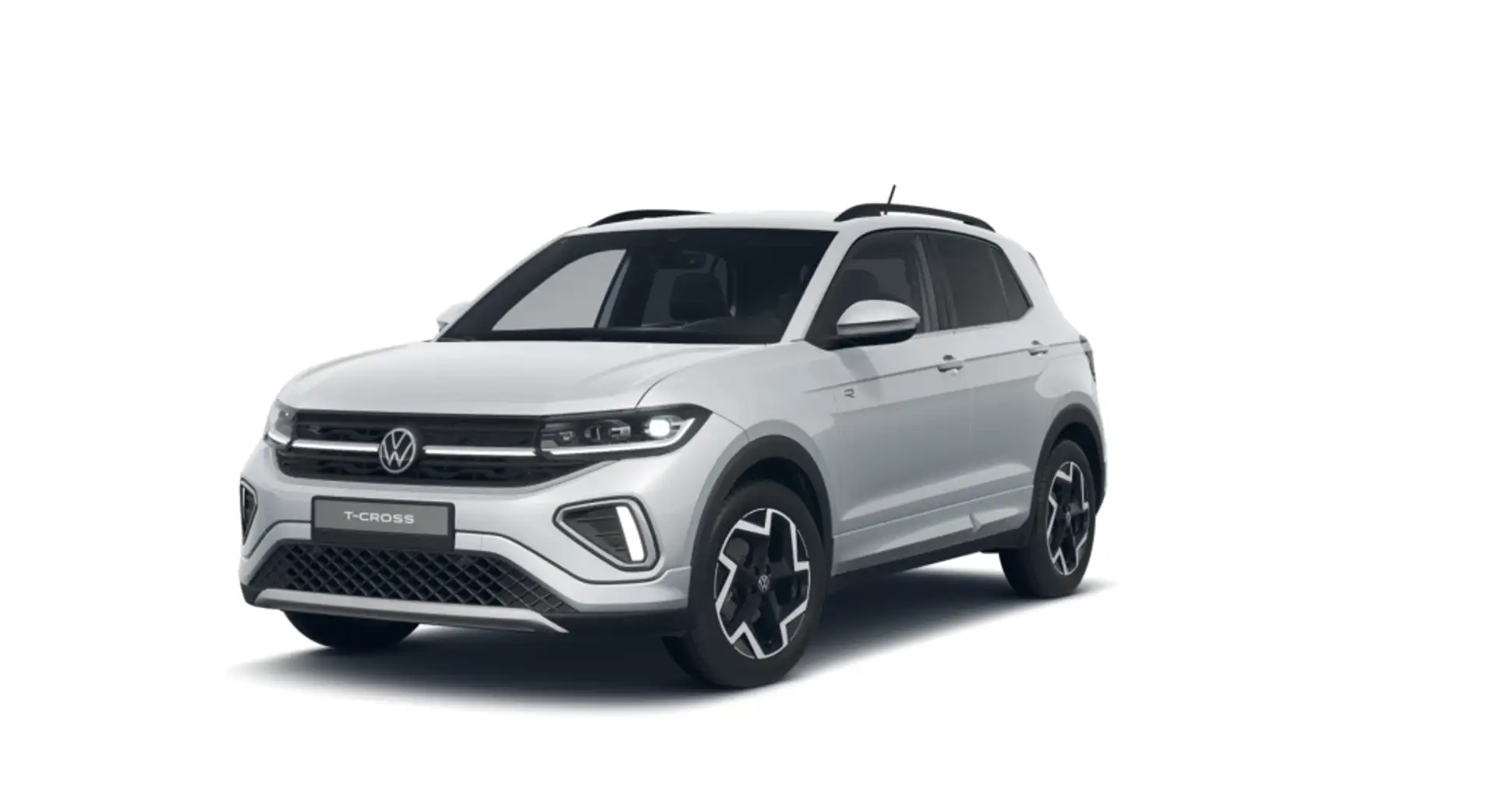 Volkswagen T-Cross 1.5 TSI R-Line 110kW Aut. Plateado - 1