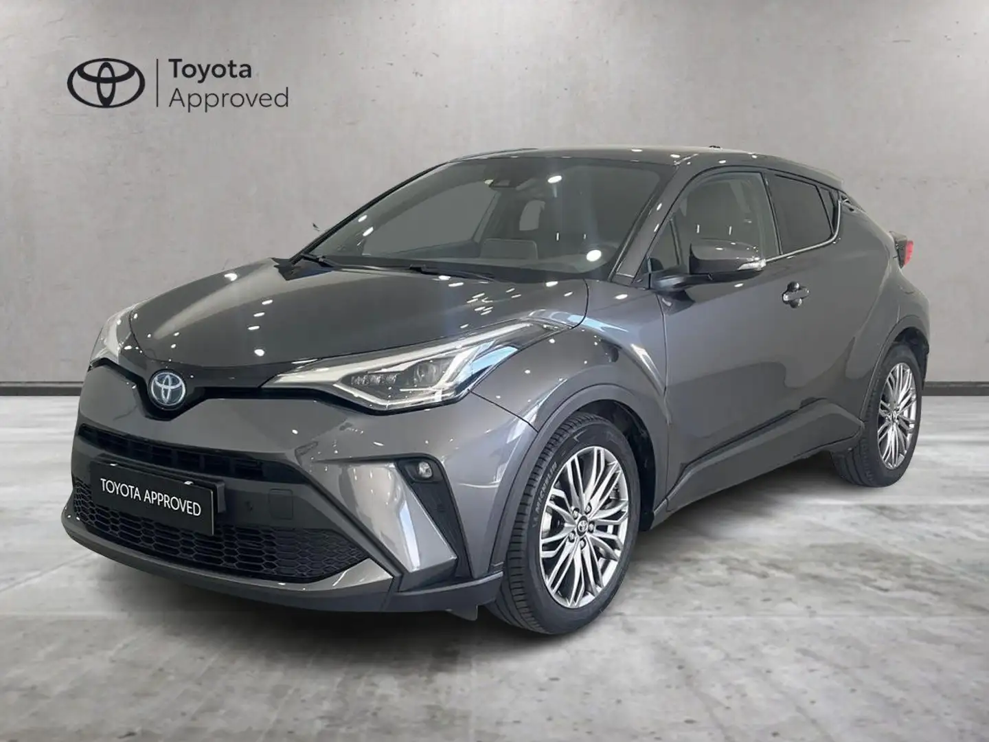 Toyota C-HR C-HR 1.8h Lounge e-cvt Gris - 1