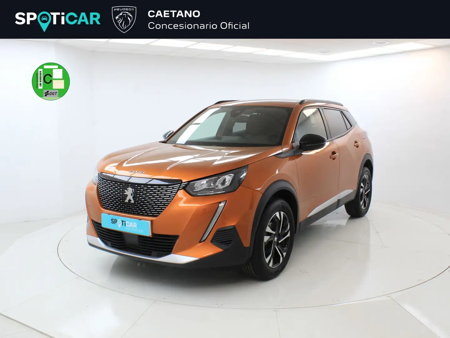Peugeot 2008 1.2 PureTech S&S Allure Pack 100 Naranja - 1