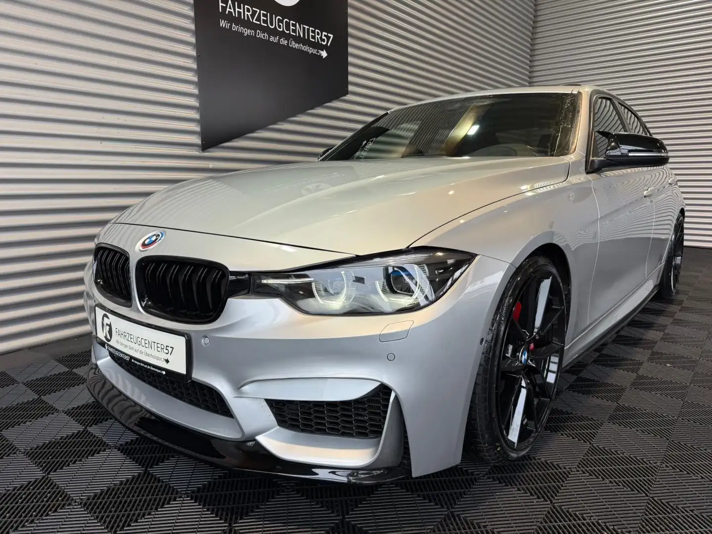 BMW 340 i M3 OPTIK/LED/HUD/H&K/360°/TOTW/LEDER Silber - 2