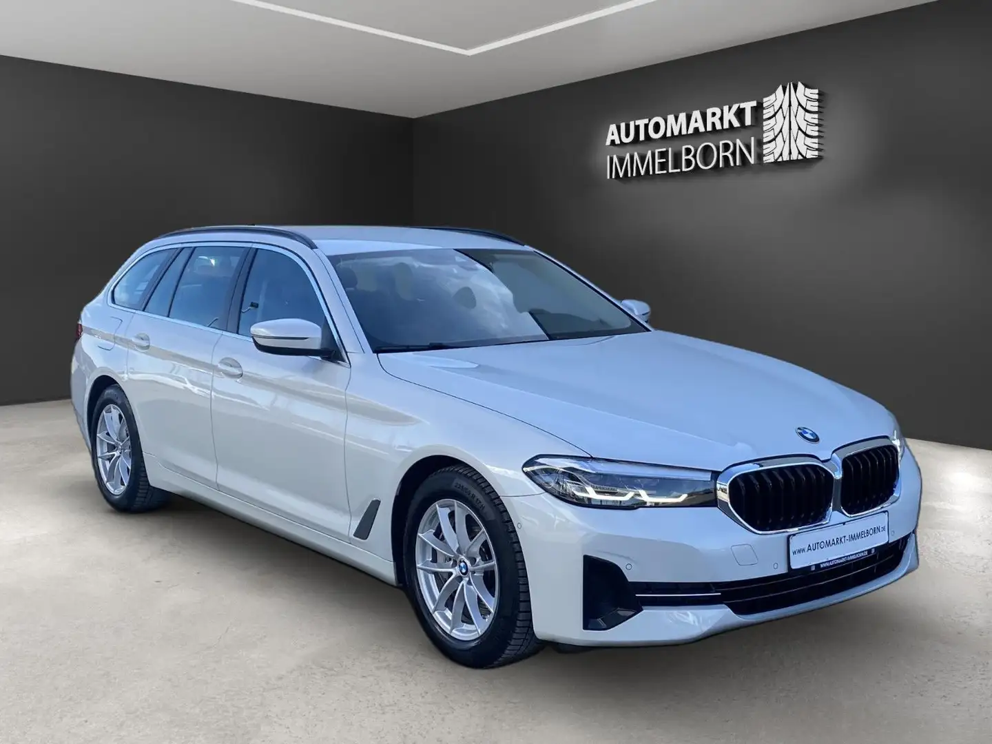 BMW 530 d VollLeder*Kamera*Led*LiveCP*Navi*DAB*Winte Weiß - 1