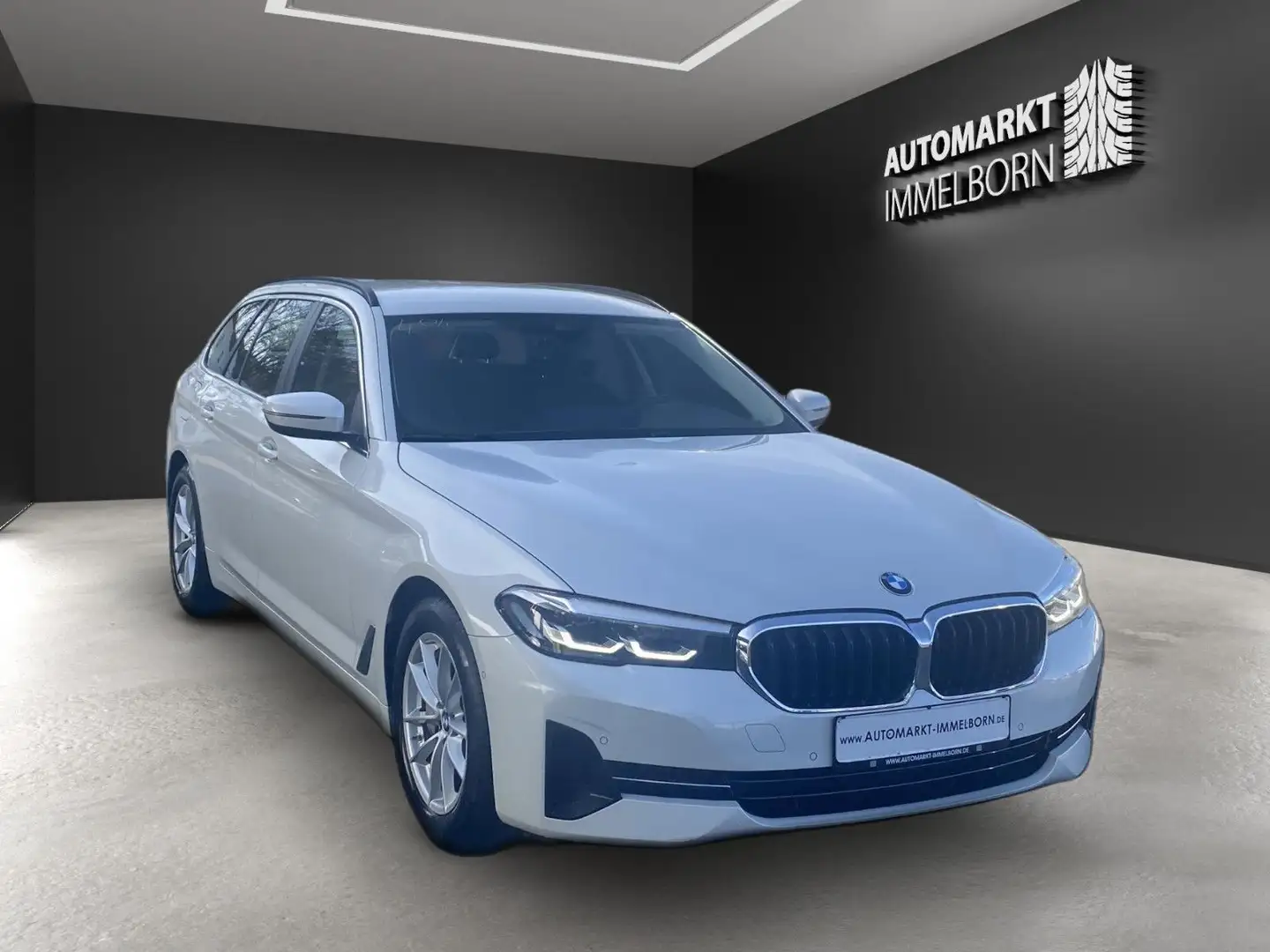 BMW 530 d VollLeder*Kamera*Led*LiveCP*Navi*DAB*Winte Weiß - 2