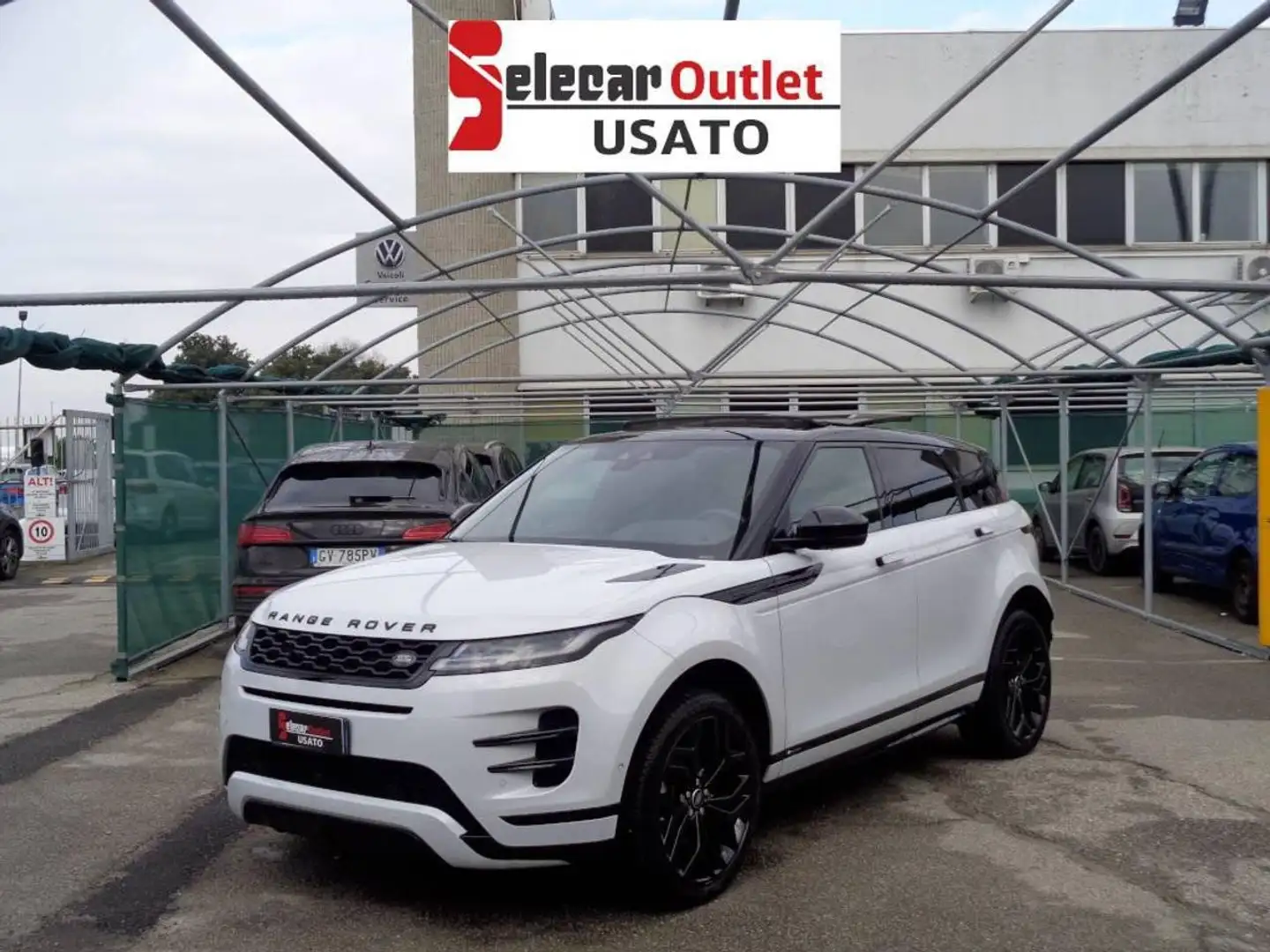 Land Rover Range Rover Evoque Evoque II 2.0d i4 mhev R-Dynamic awd 150cv auto Blanc - 1