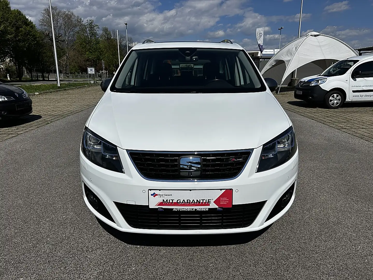 SEAT Alhambra FR 1,4 TSI DSG 7-Sitzer AHV Panorama Kamera ACC... Weiß - 2