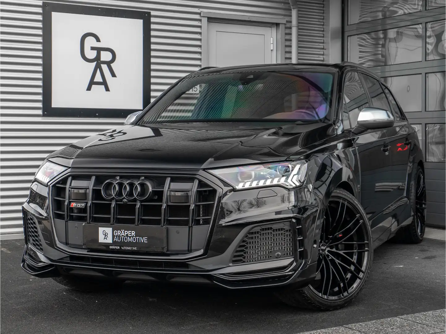 Audi SQ7 4.0 TFSI SQ7 ABT WIDEBODY | 23" | 700 PK | GRIJS K Чорний - 1