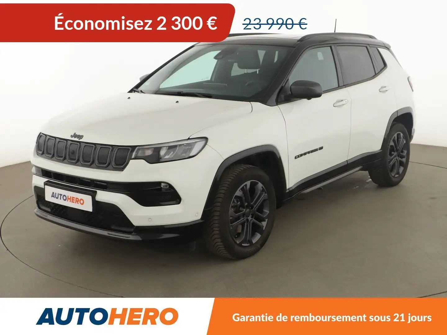 Jeep Compass 1.6 MJet 80th Anniversary Blanc - 1