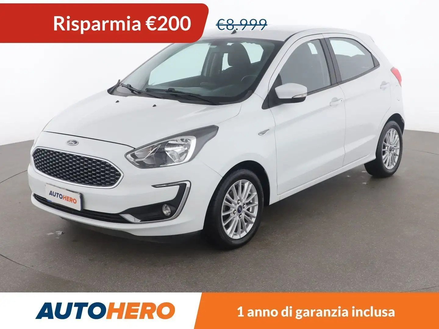 Ford Ka/Ka+ 1.2 Ti-VCT Ultimate 85 CV Blanc - 1
