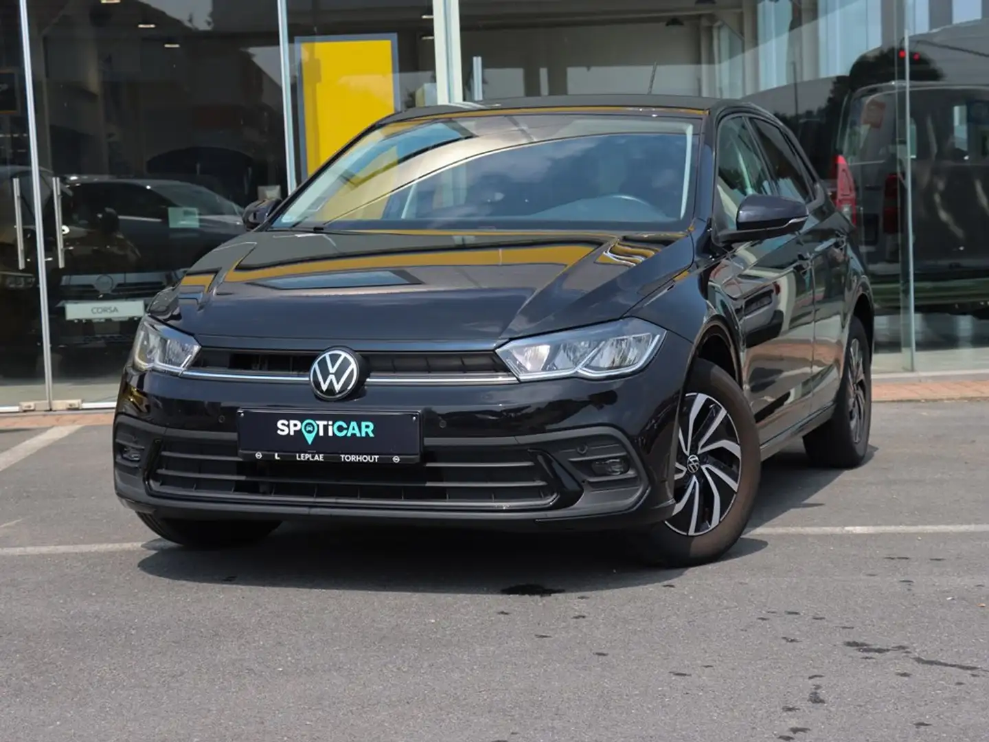 Volkswagen Polo 1.0 |FACELIFT|CAMERA|AIRCO|VERW. ZETELS| Noir - 1