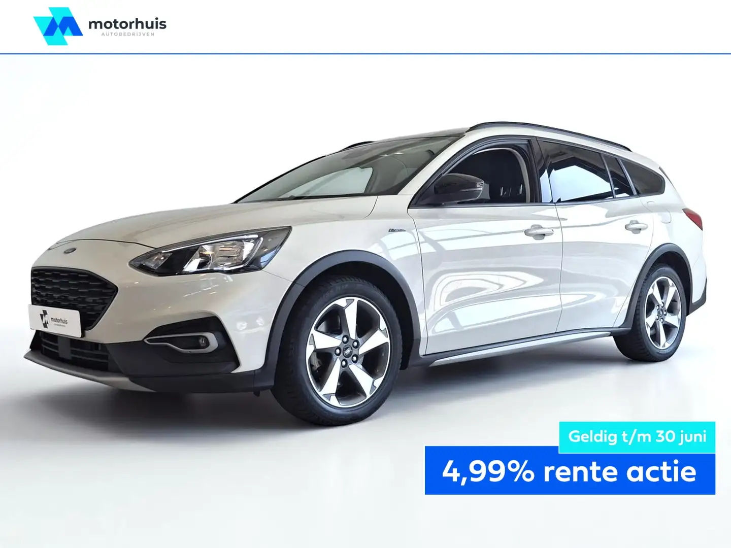 Ford Focus Wagon 1.0 EcoBoost 125pk Active Business NAVI TREK Bianco - 1