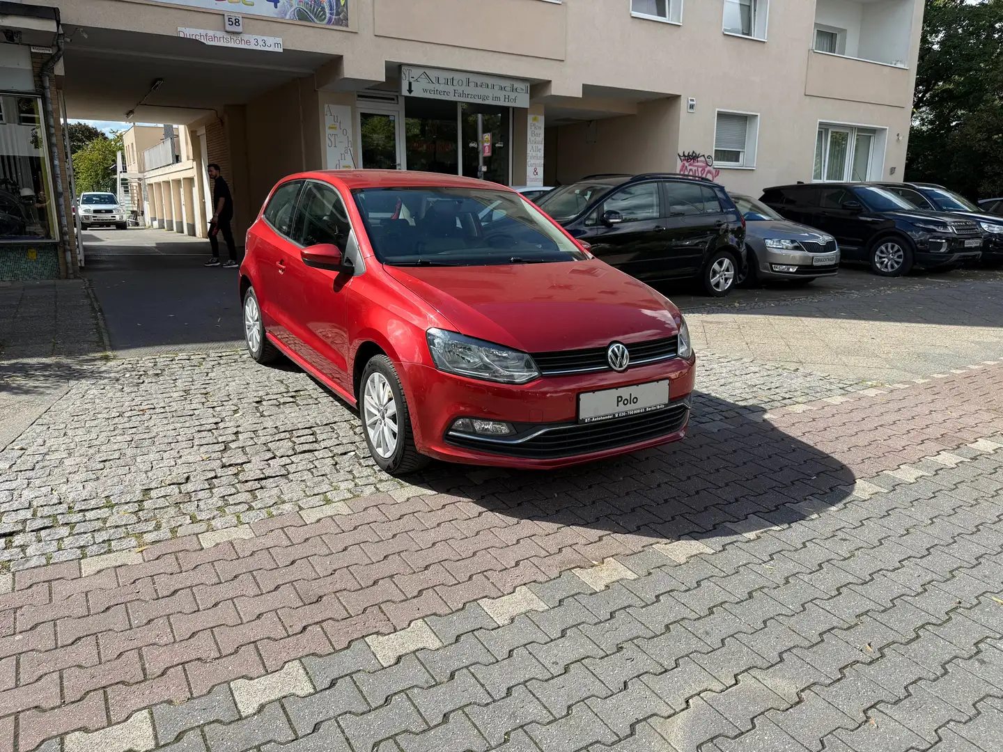 Volkswagen Polo Comfortline/Klimaanalge/Alufelgen/PDC/Sitzheizung Rot - 1