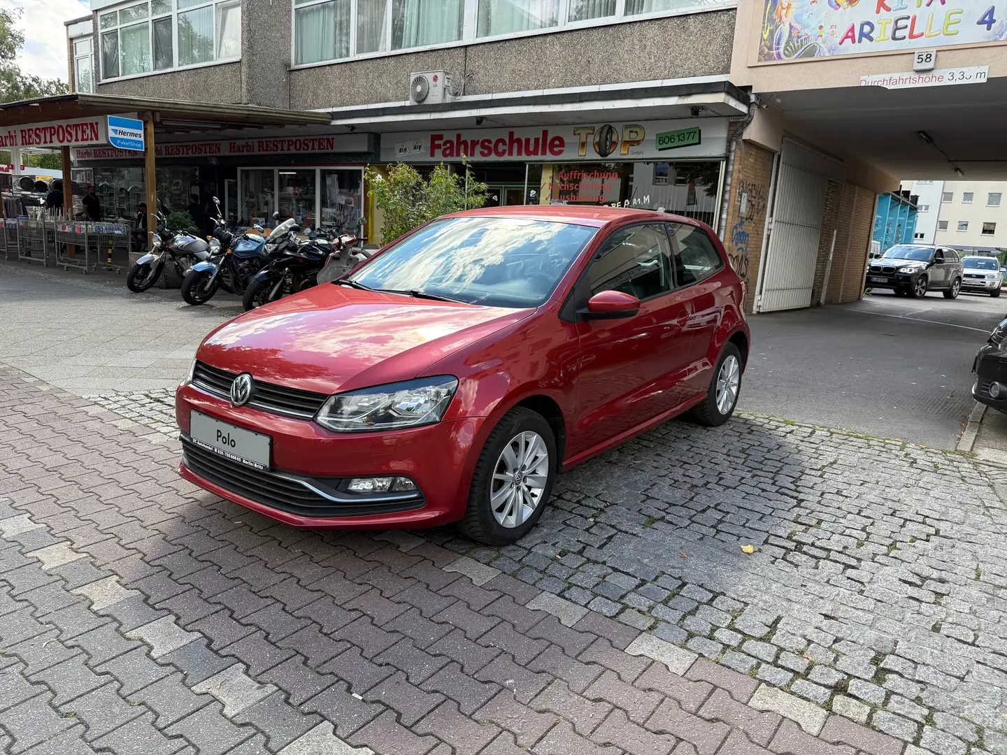 Volkswagen Polo Comfortline/Klimaanalge/Alufelgen/PDC/Sitzheizung Rot - 2