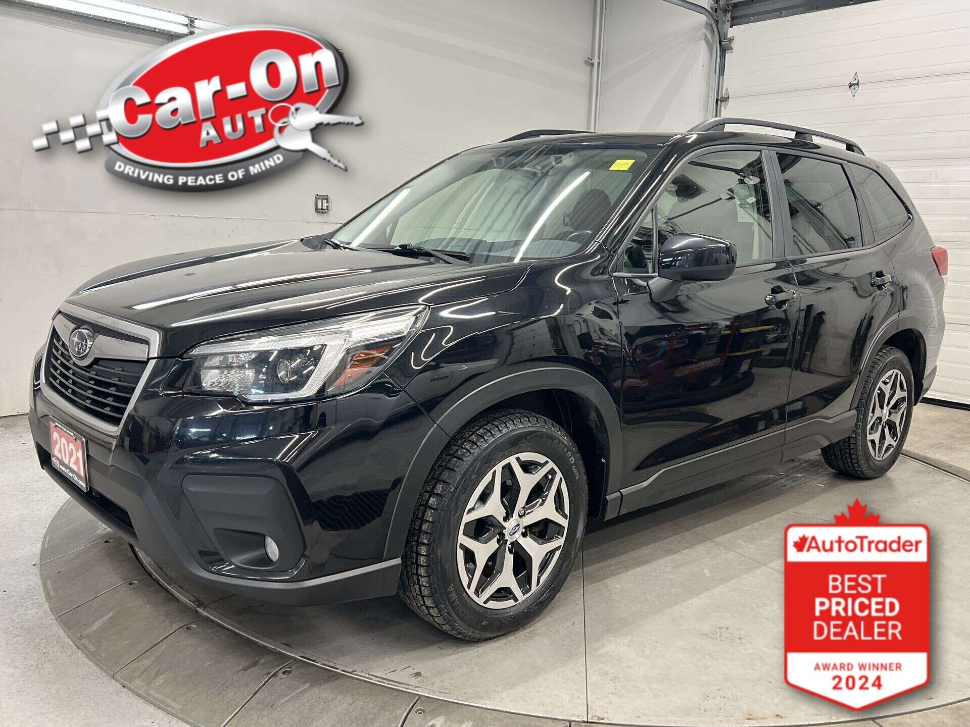 Black 2021 Subaru Forester SUV / Crossover All-Wheel Drive Automatic