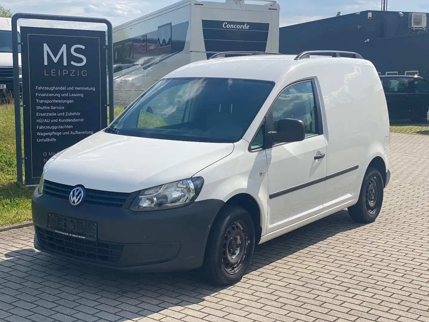 Volkswagen Caddy Kasten 1.6 TDI AHK Wit - 1