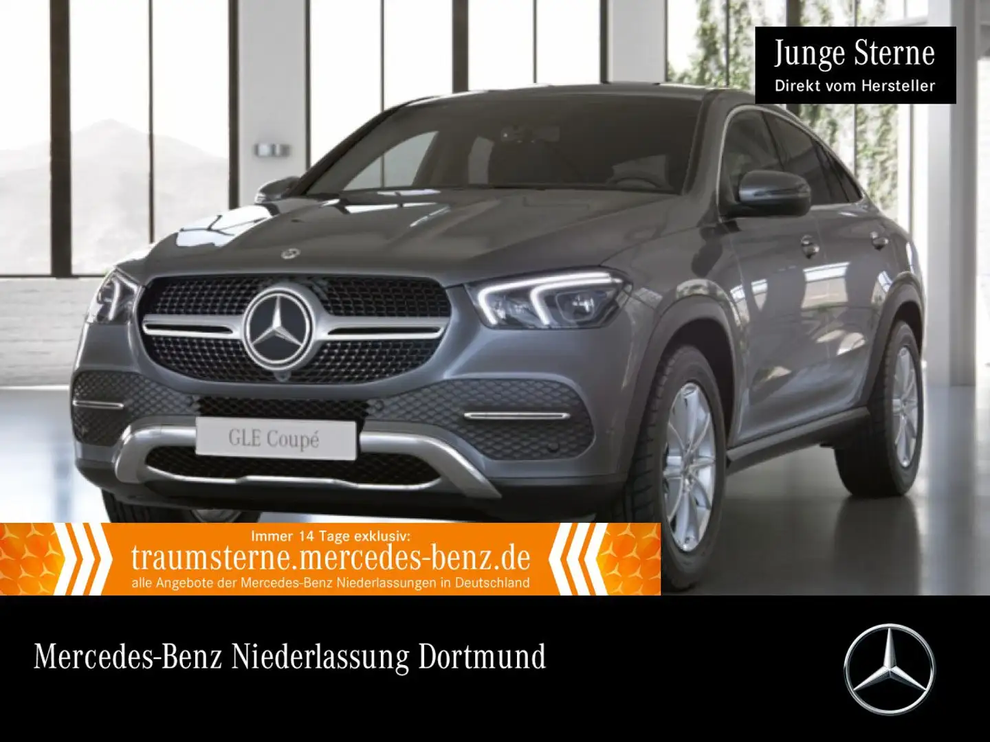 Mercedes-Benz GLE 350 e Coupé 4M AHK+MULTIBEAM+KAMERA+19"+SPUR Grau - 1