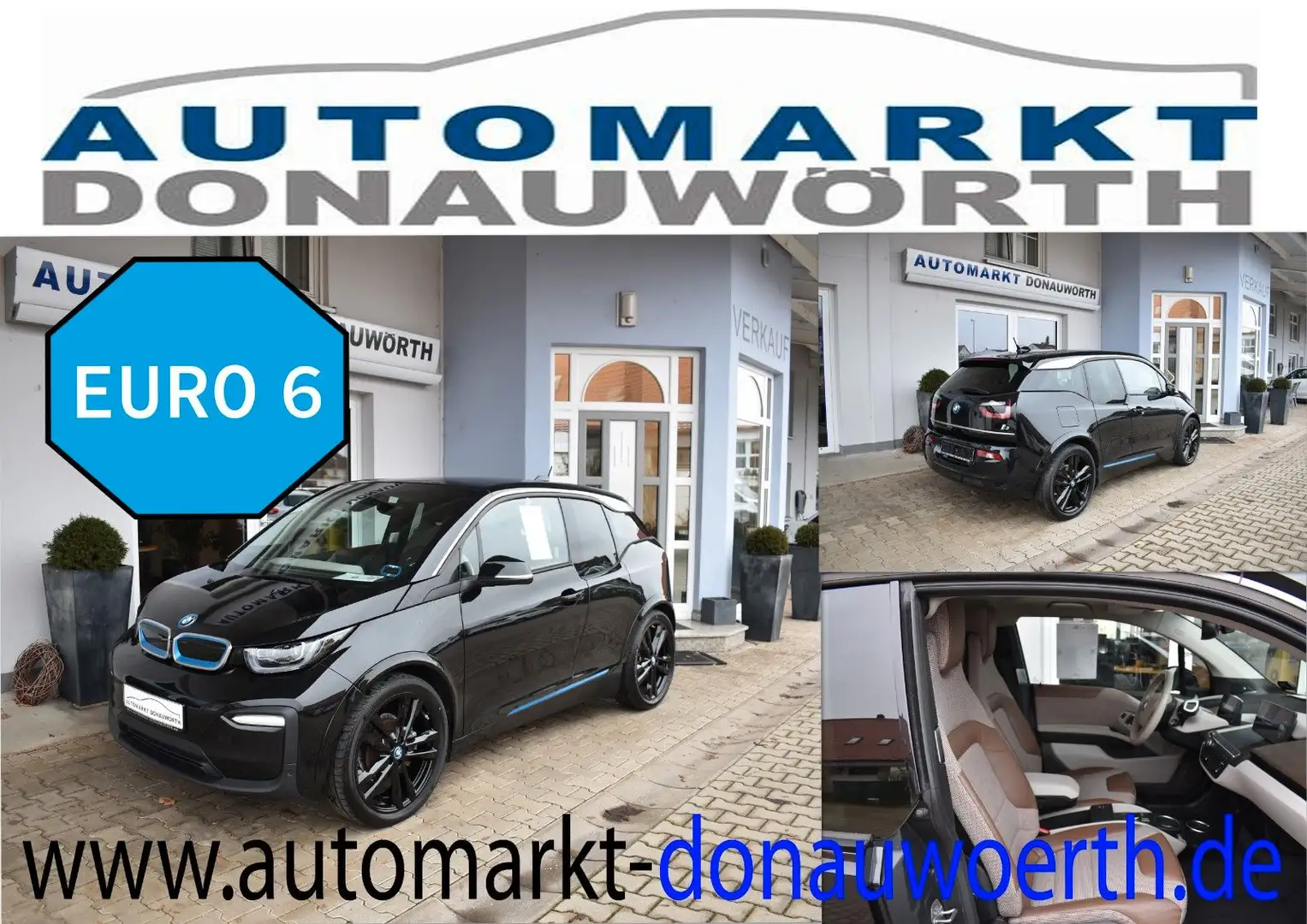 BMW i3 (120Ah) Sportpaket Navi Harman Kardon Abstand Noir - 1