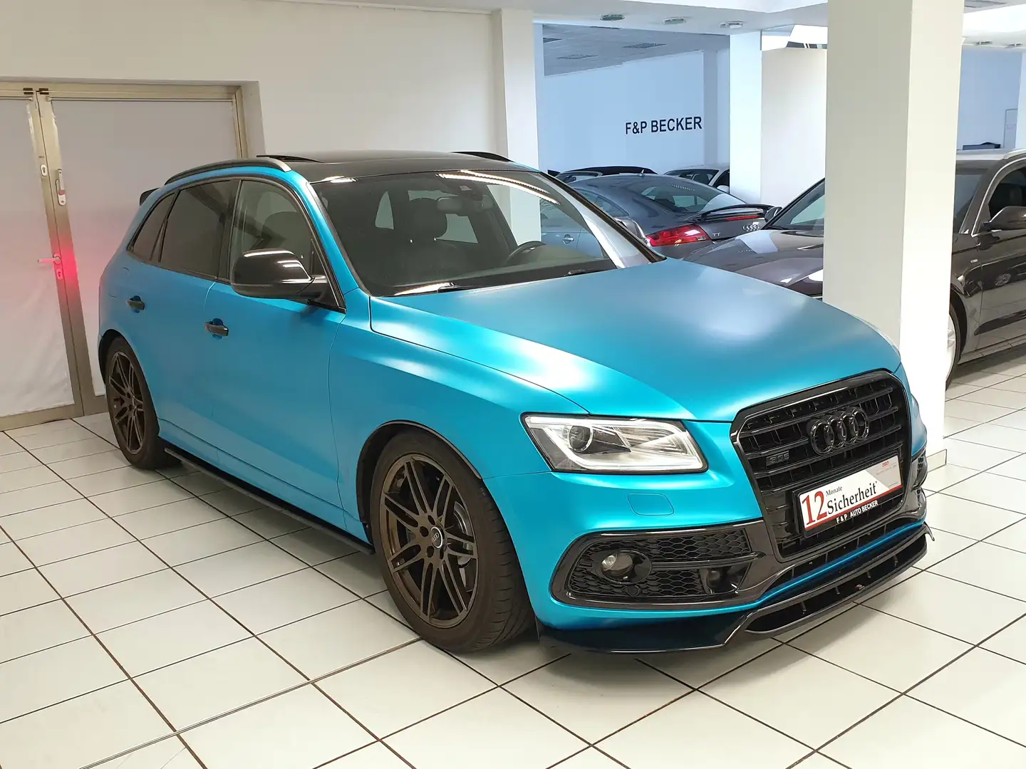 Audi SQ5 3.0 TDI Quattro Tiptronic 20 Zoll Pano B&O AHK Schwarz - 2