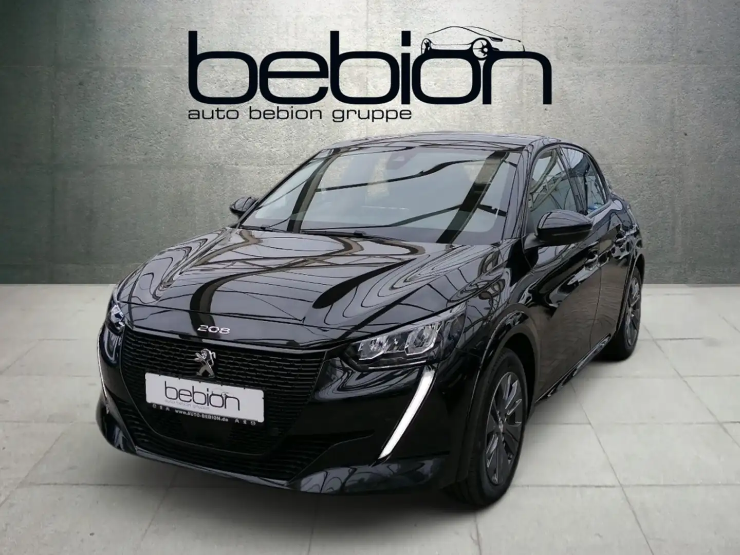 Peugeot 208 e- Elektromotor 136 (e-) e- Allure Navi PDC Zwart - 1
