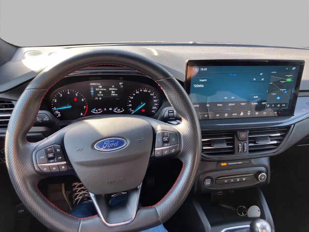 Ford Focus 1.0t ecoboost h ST-Line 125cv, миниатюра 9
