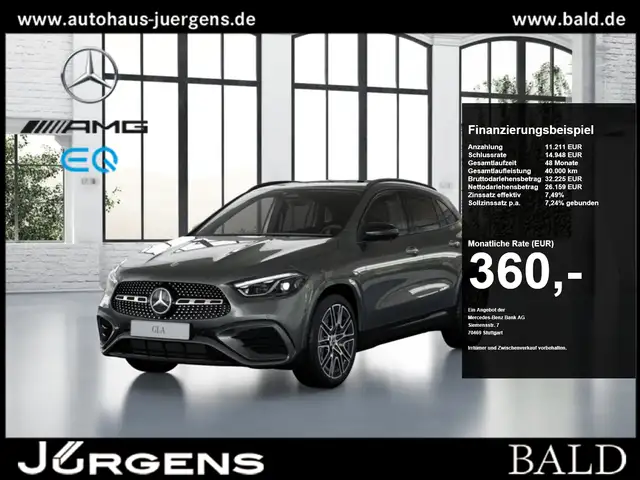 Mercedes-Benz GLA 200 AMG Sport/Pano/MLB/Night/Keyl/Totw/20"