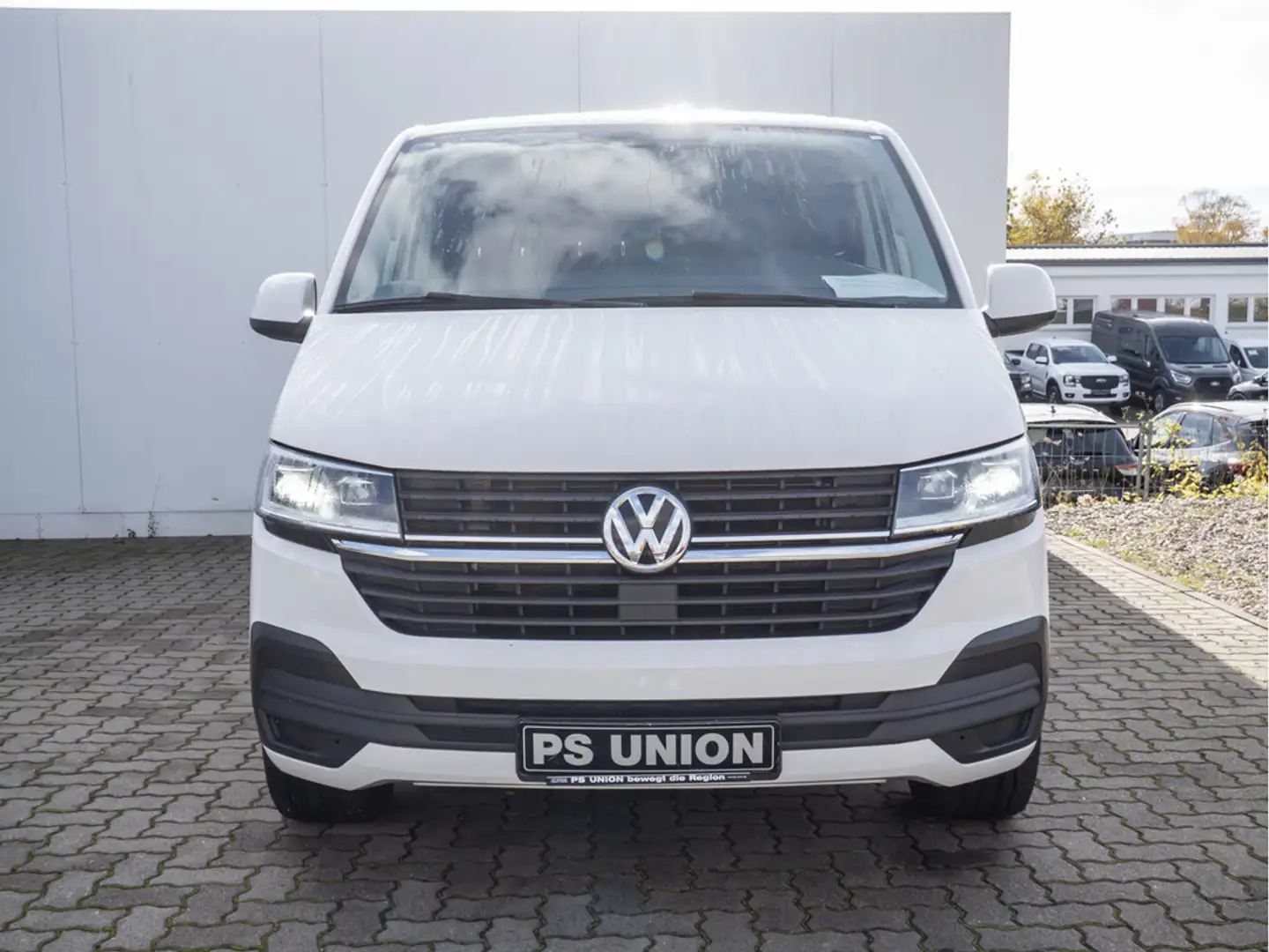 Volkswagen T6.1 Transporter Kasten 2.0 TDI lang AHK LED Blanc - 2