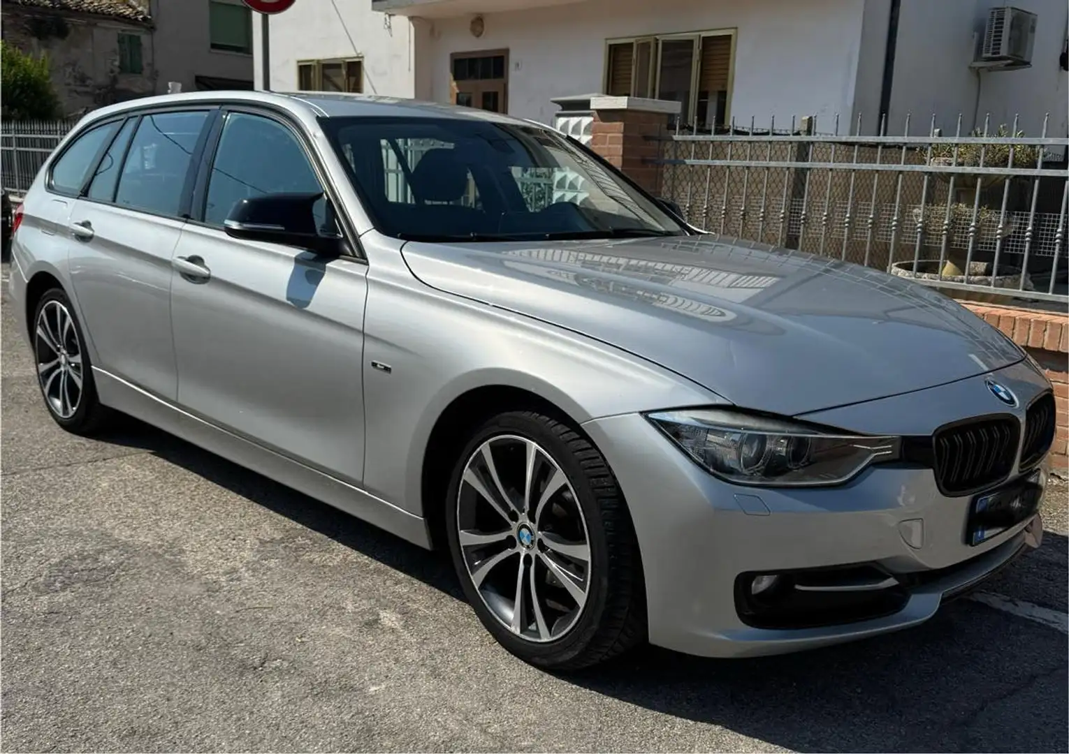 BMW 316 Serie 3 F31 2012 Touring 316d Touring Sport Argento - 1