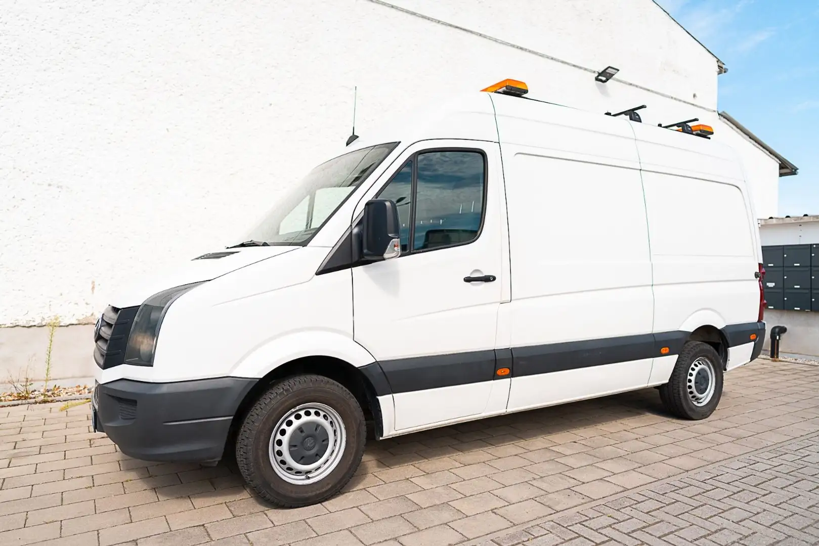 Volkswagen Crafter 35 2.0 TDI MR HD L2H2 Kasten / Klima Weiß - 2