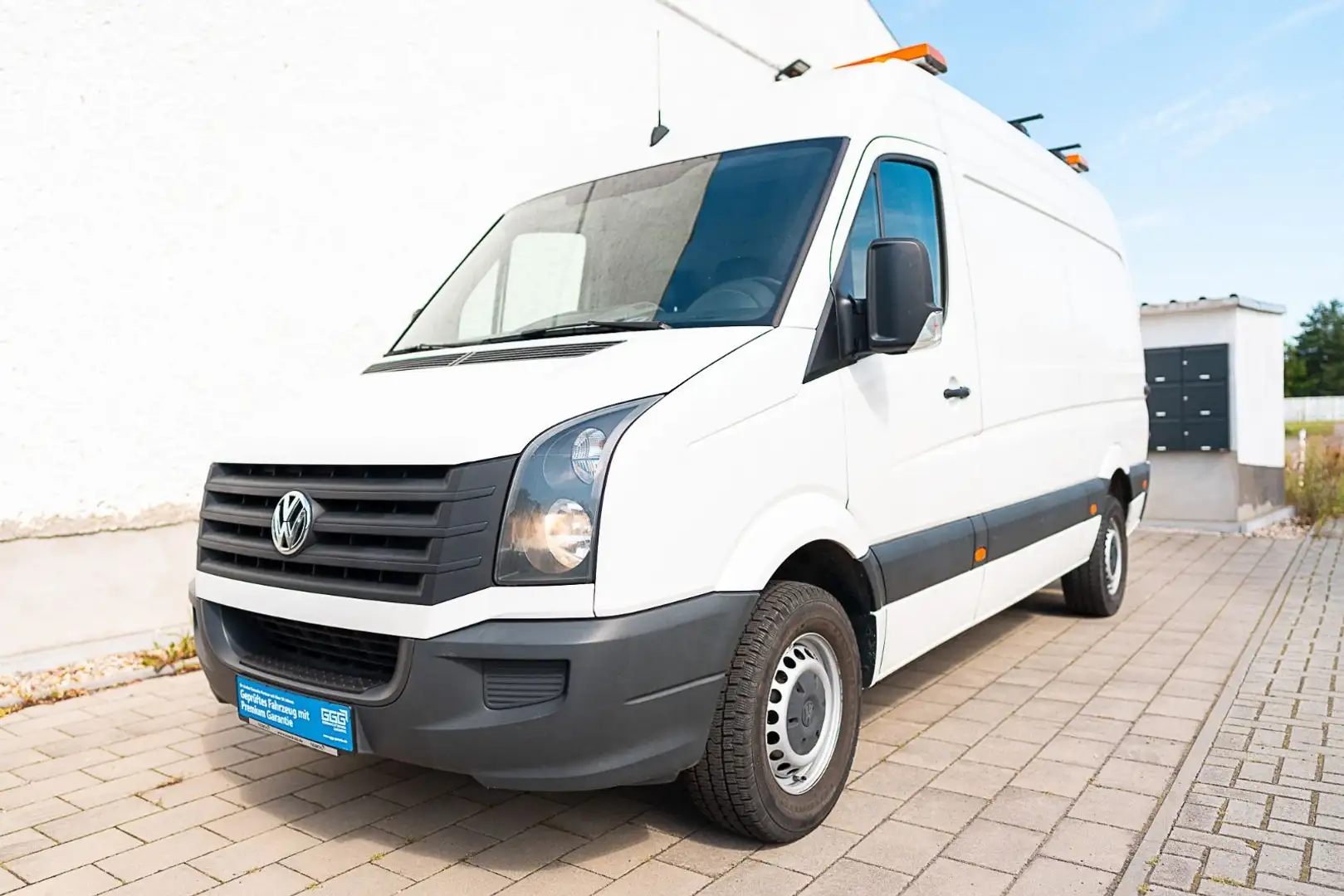 Volkswagen Crafter 35 2.0 TDI MR HD L2H2 Kasten / Klima Weiß - 1