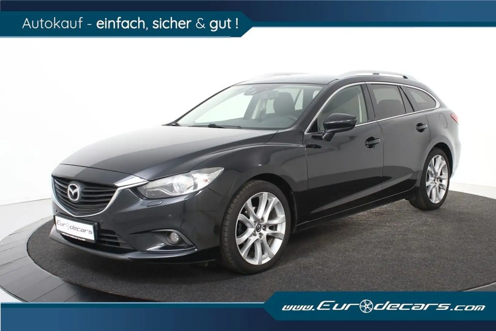 Mazda 6 Sport Line 2.0 Kombi *Navi*SHZ*Park ass.* Schwarz - 1