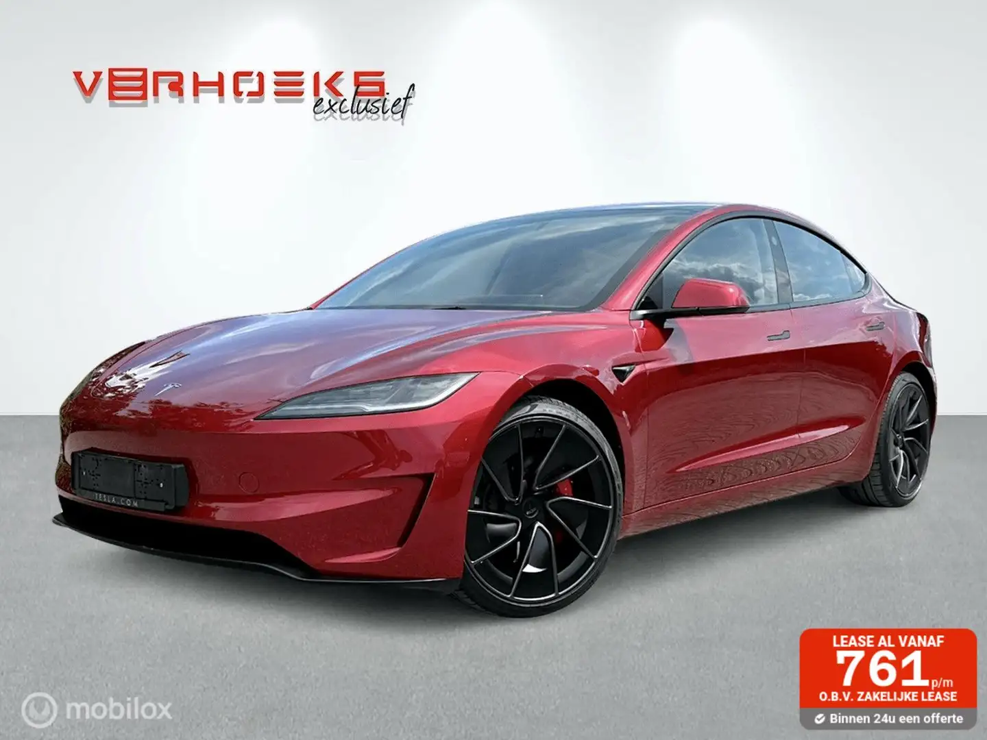 Tesla Model 3 Performance (Nieuw) Rojo - 1