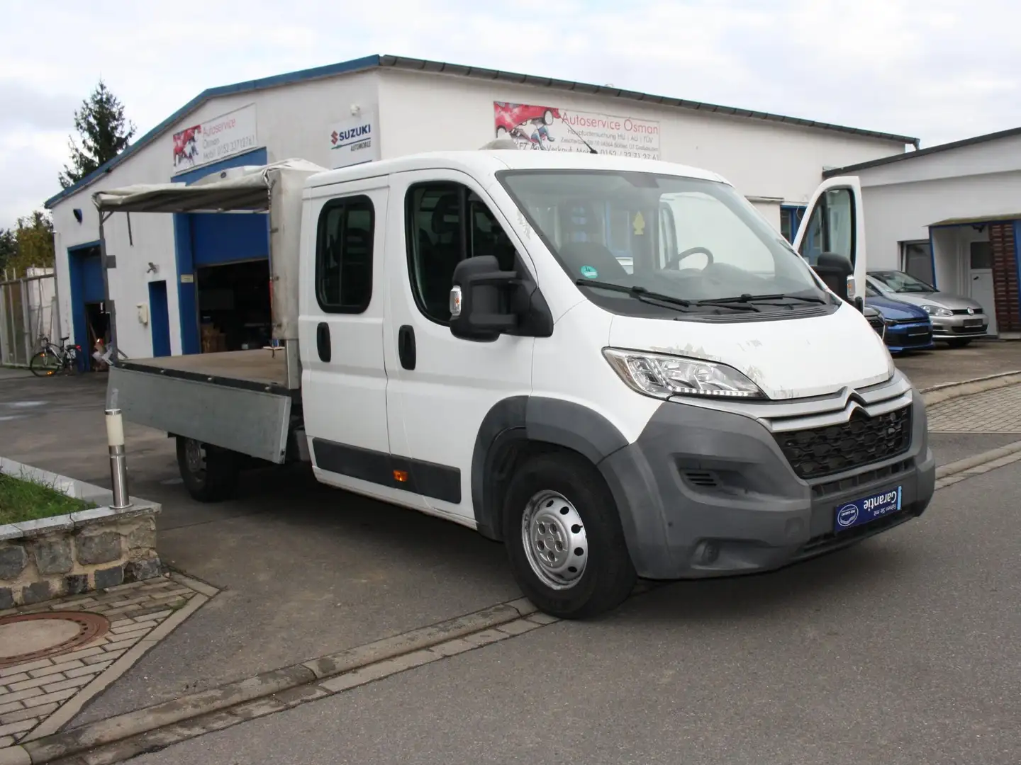 Citroen Jumper 35 L4 Heavy HDi 150 Pritsche Doka Weiß - 1