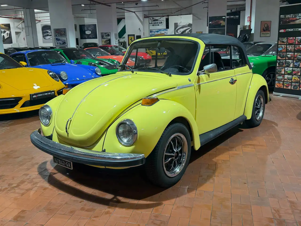 Volkswagen Maggiolino Maggiolone 1600 Karmann 15/AS11 Motore rifatto, foto 3
