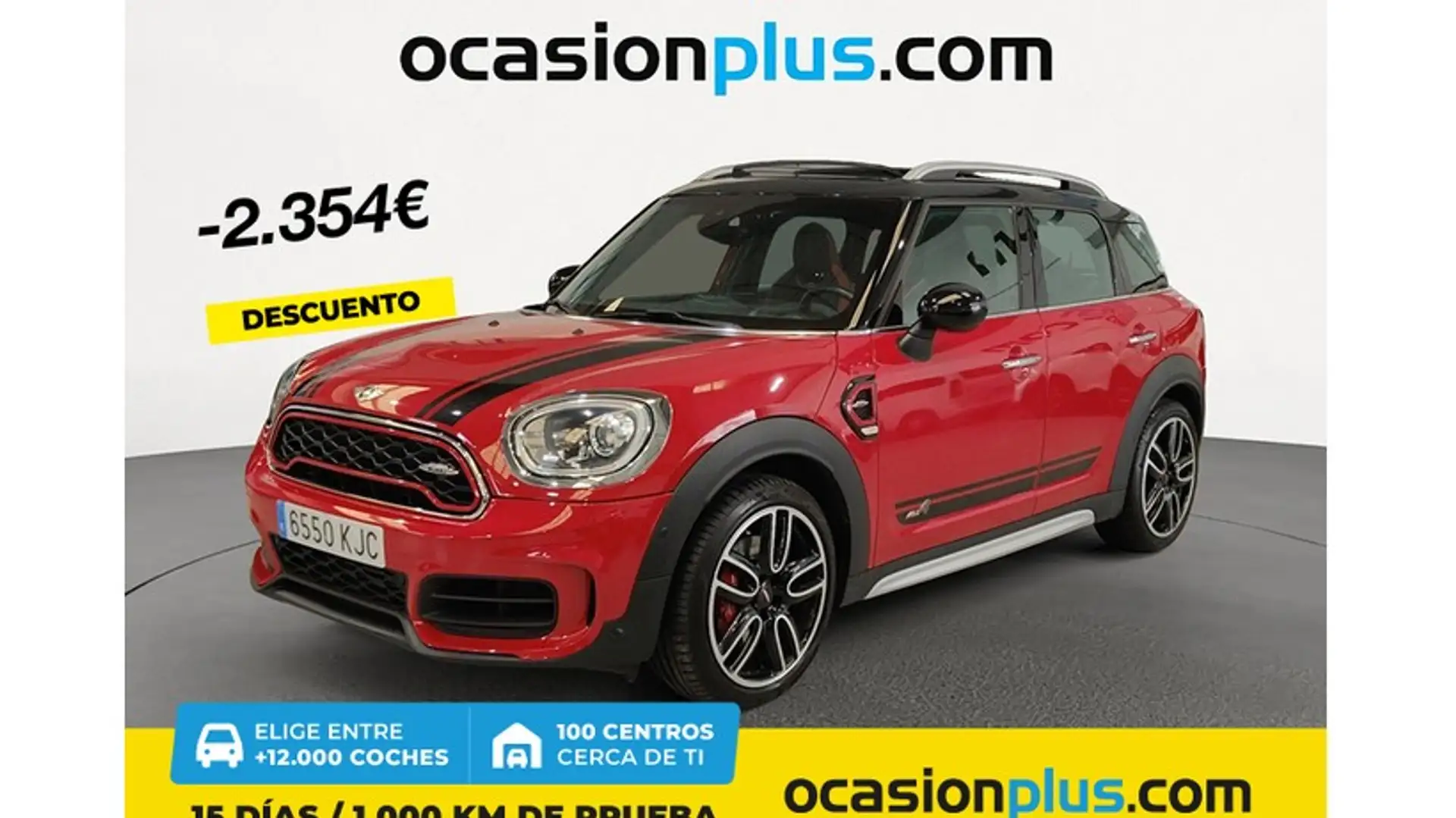 MINI John Cooper Works Countryman ALL4 AUT. Rojo - 1